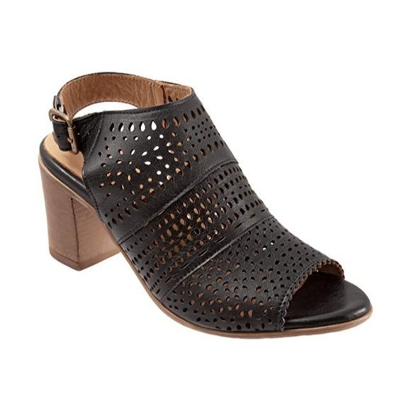 BUENO Upton Peep Toe Sandals in Black - Size 40 - Picture 8 of 8